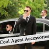 10Pcs Agent Accessories Set, Security Guard Cosplay Kit with Sunglasses,
