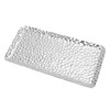 Hammered Tray, Exquisite Stainless Steel Rectangular Serving Tray for Bedroom