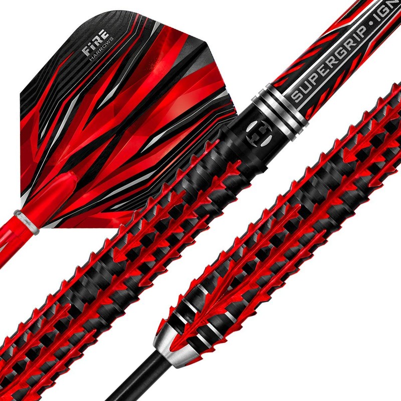 Harrows Fire Inferno 90% Tungsten Steel Tip Darts (21)