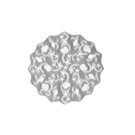 Heritage Lace Tidepool Round Table Topper, 42-Inch, White