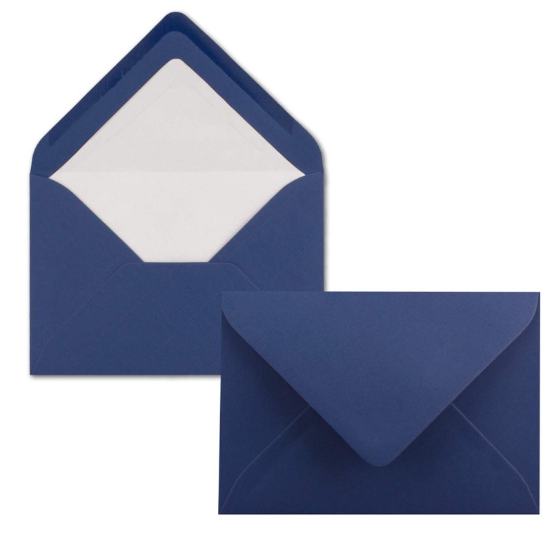 10 x card package with lined envelopes and inserts -