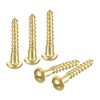 QUARKZMAN Wood Screws M2 x 12 mm Slotted Round Head