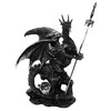 Black Dragon with Letter Opener Dragon Figurine Sword of Dragon