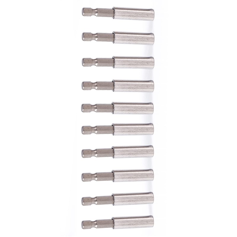 Magnetic Extension Socket Drill Bit Holder 10pcs 1/4" Hex Magnetic