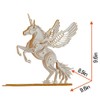 Bitopbi 3D Wooden Puzzles Animal Laser Engraving DIY Safe Assembly