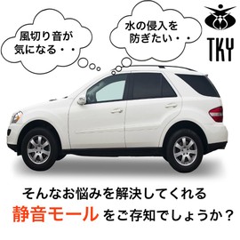 TKY Z Type Door Mall, Wind Noise Prevention Tape, Weather Strip, Silent Mall, 16.4 ft (5 m), Soundproofing, Detoning, Gap, Sound Leakage, Vibration Insulation, Noise Insulation