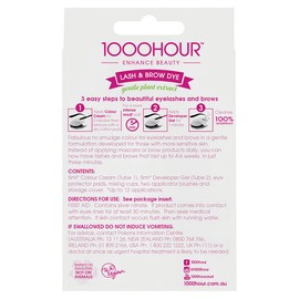 1000 Hour Plant Based Dye Kit Light Brown