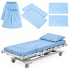 NIMBLOOM 6-Piece Hospital Bed Sheets Set, Includes 2 Fitted Sheet