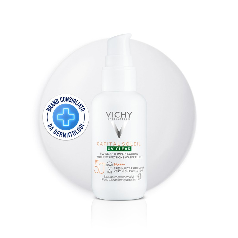 Vichy Capital Soleil UV-Clear Protector Solar Dermatológico FPS50 50ml