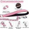HOMIMP Chew Proof Dog Leash for Medium Large Dogs, Reflective