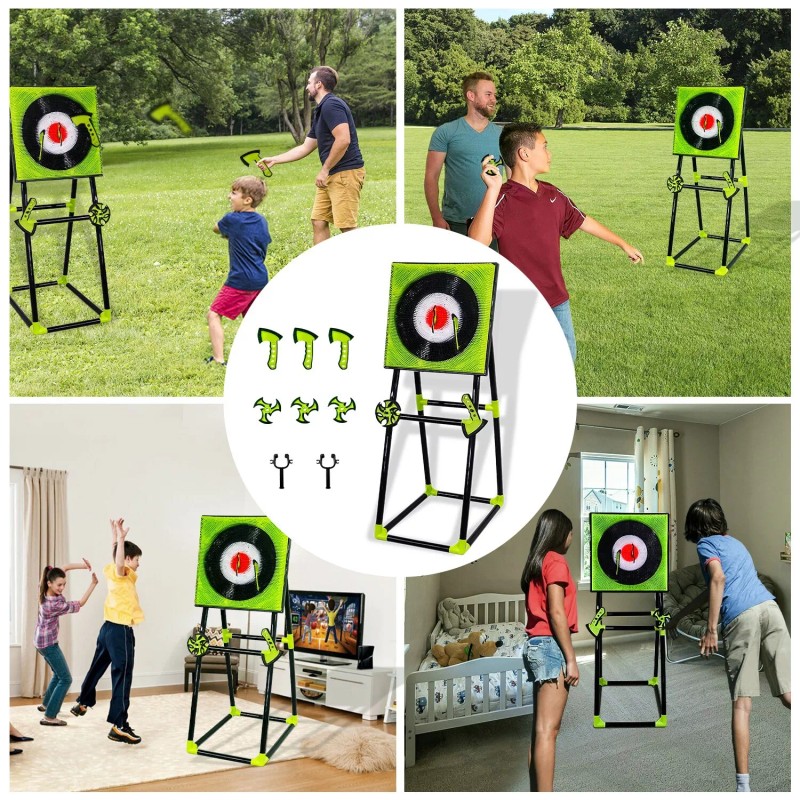 WESTTUNE Luxurious Axe Throwing Game for Backyard，Famil