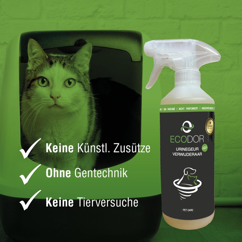 ECODOR UF2000 4Pets Urine Odour Neutraliser 500 ml Powerful Formula