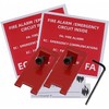 2 sets ELOCK-FA Fire Alarm Lock, E-Series Fire Lockout Kit,