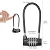 Ankilo 2 Pack 4 Digit Combination Padlock, 3.54 inch Outdoor