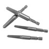 Gasea 10Pcs Damaged Screw Extractor and Remover Set, 1/4" Hex