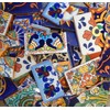 Broken Mexican Talavera Tiles Handmade Mix Designs 10 Pounds