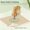 MIZOK Pee Pads for Dogs 36x36in Bamboo Dog Pee Pads,
