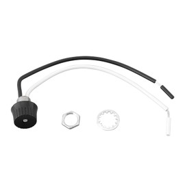 eMagTech 1 Piece Light Rotary Switch for On and Off Bud 1.5A 250V 3A 125V 3/8" Thread Model ZE-105M Compatible with Budweiser Carousel Clydesdale Horse Parade Light