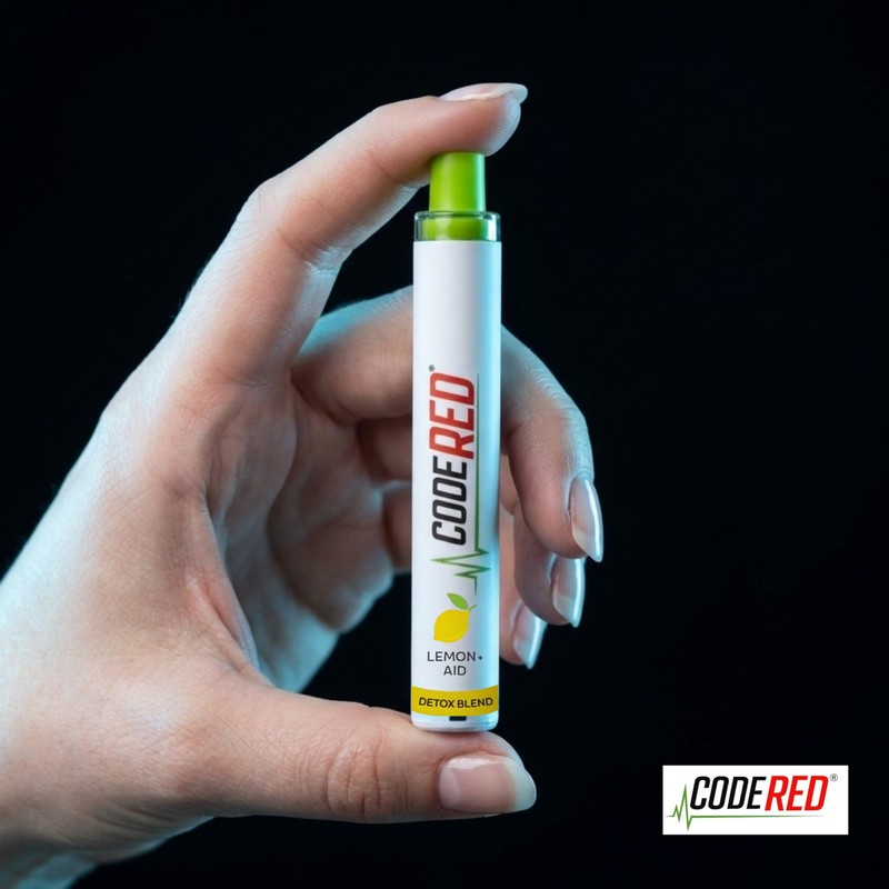 Code Red V-Aid Mullein Diffuser Pen - Plant-Based Aromatherapy Herbal