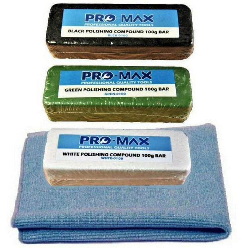 Angle Grinder Metal Polishing Buffing Kit Steel Stainless Steel 7pc