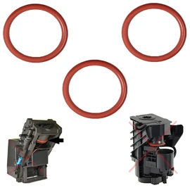 3 x seal O-rings suitable for Bosch Vero Siemens EQ EQ5 EQ6 EQ7 EQ8 EQ9 series Neff Gaggenau for the brewing unit brewing group contact piston piston from Snapworld-Kaffee