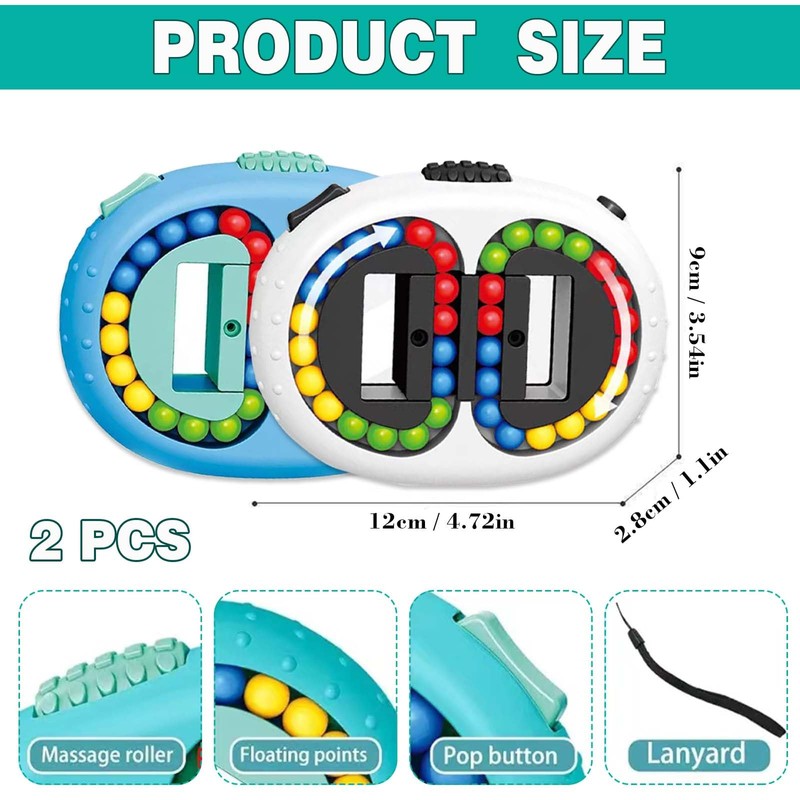 DERJDISF Magic Bean Educational Toy - Multifunctional Car Ride Activity