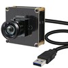 IFWATER 120fp Global Shutter USB3.0 High Speed Industrial Camera,1200P HD