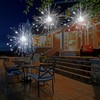 2Pcs Fireworks Light 150 LEDs Christmas String Lights with Remote