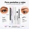 Sérum Pestañas Y Cejas Oukeya Pack 2 Crecimiento Y Fuerza