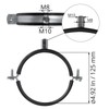 5" Inch Galvanized Pipe Hanger with Rubber - Conduit Mounting