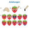 Baker Ross FN175 Strawberry Mix & Match Magnet Sets -