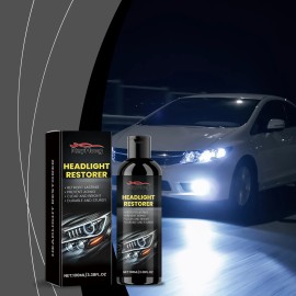 Car headlight cleaning liquid, car lamp care brightening cleaning polishing headlight cleanerVolume: 100ML, Color: 1pc