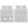 Rapport Home Gonk Family Winter Christmas Double Microfibre Reversible Duvet