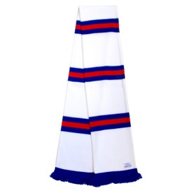 Arena Scarves Rangers Supporters Striped scarf in Away Colours White/Royal/Red