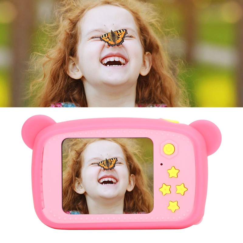 Kids Camera Children Portable Cute Cartoon Funny Digital Video Camera