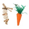 10pcs Hamster Chew Toys Set Natural Safe Teeth Grinding Exercise