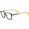 FONEX Acetate Titanium Glasses Frame Men New Square Eyeglasses Spectacles