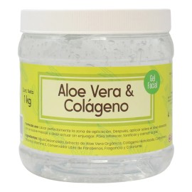 Gel De Extracto De Áloe Vera & Colágeno Hidratante (1 Kilo)