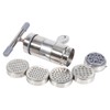 Cikonielf 1Pc Pasta Maker Stainless Steel Noddle Juicer Printing Machine