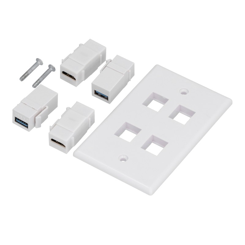 2 HD Multimedia Interface 2 USB3.0 Ports Panel Weld Free