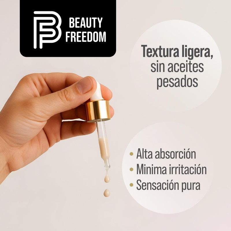 Beauty Freedom Sérum Retinol | Centella Asiática | Con Ácido