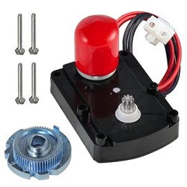 7286039 7281291 Water Softener Valve Motor with Gear 7283489 and Screws,Replaces OEM: 7384691 7384683 7234731 7368116 WS26X10021 WS26X21821 Fit for Softener System