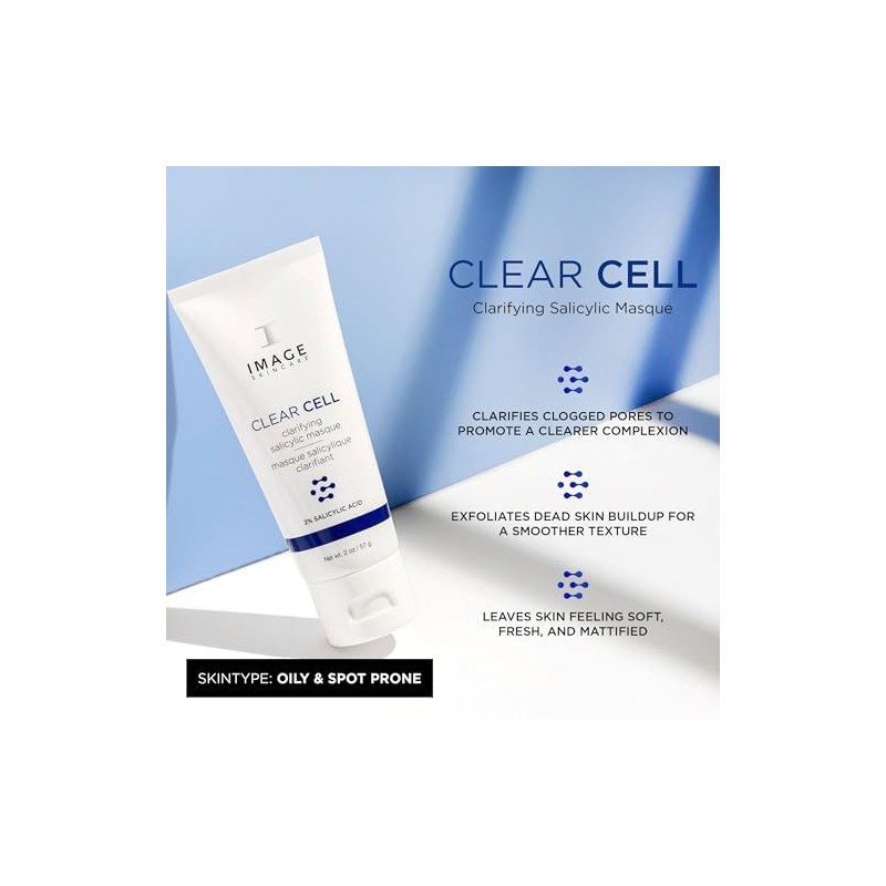 Máscara salicílica clarificante Clear Cell 2 oz D7