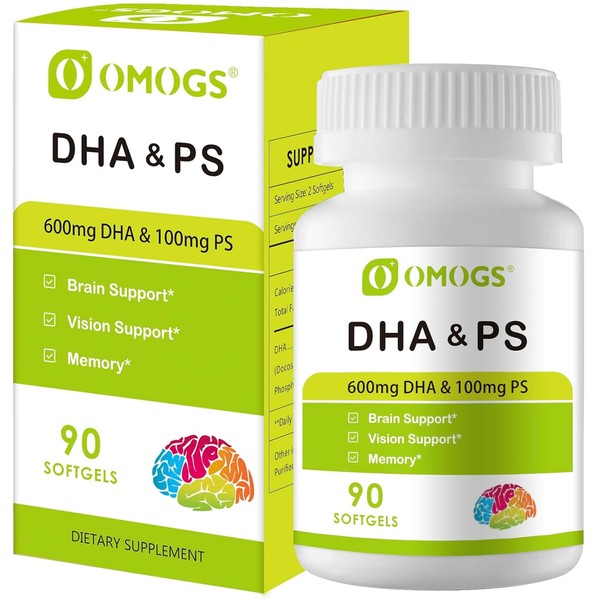 OMOGS Algae Dha - Cpsulas Blandas De Omega-3 Dha De