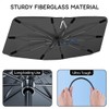 BIGP Sun Protection Car Windscreen Foldable 140 x 80 cm