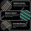 10Pcs Bamboo Ear Picks with Anti-Skid Handle Ear Wax Removal