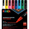 Posca - PC3M8C - Paquete de 8 rotuladores de colores
