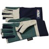 MOTIVEX Segelhandschuhe Rückseite Elasthan alle Finger kurz, Blaugrau, L
