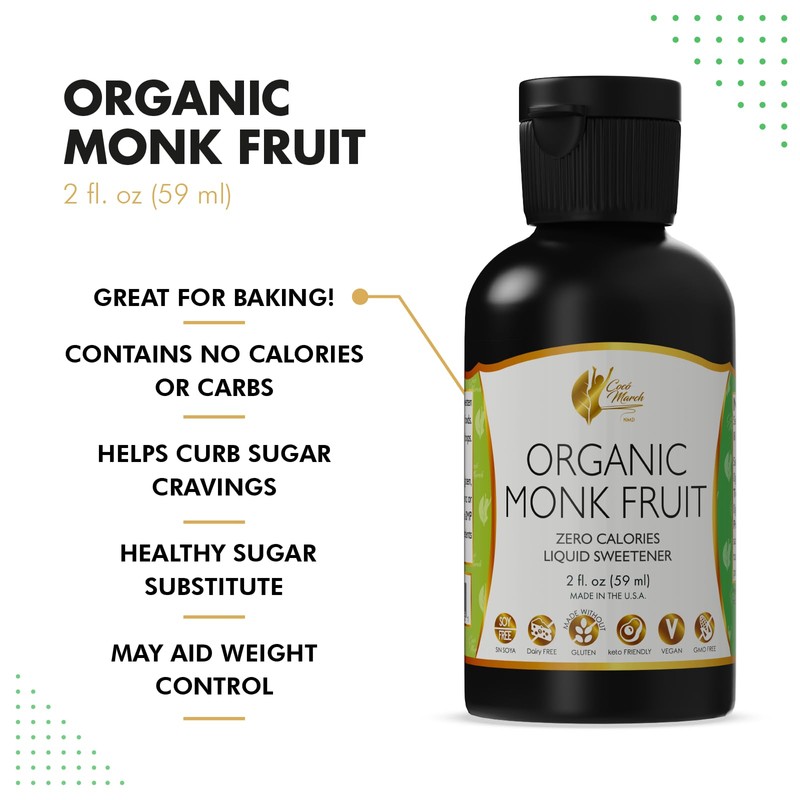 Cocó March N.M.D Organic Natural Sweetner (Monk Fruit)