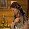 VELUTHERINE Chapel Veils Catholic Mass Mantilla - BlackGold Veil Spanish